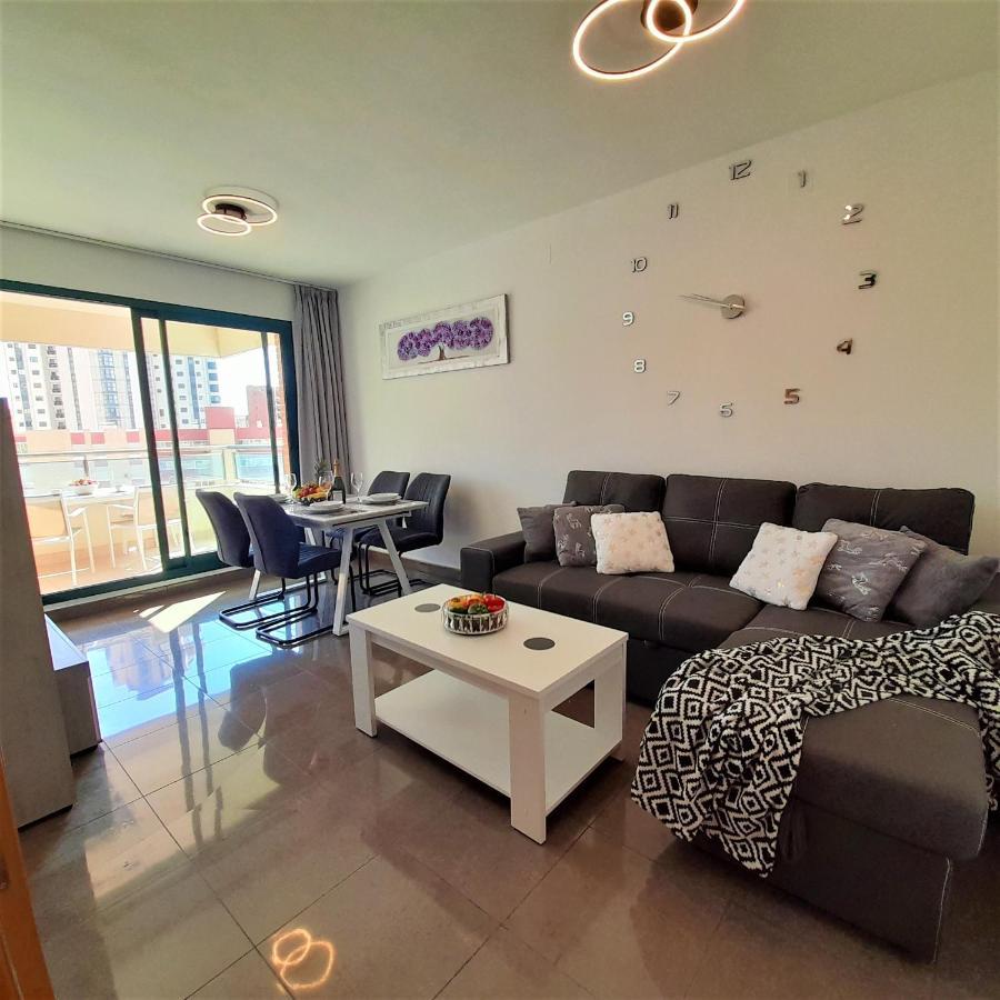 Parque Torre Sol Boutique Apartment 12 Floor , Free Parking, Wi-Fi, Pool, 貝尼多姆 外观 照片