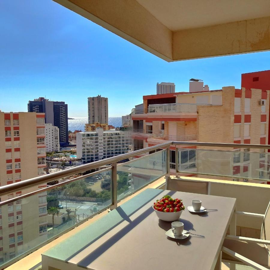Parque Torre Sol Boutique Apartment 12 Floor , Free Parking, Wi-Fi, Pool, 貝尼多姆 外观 照片