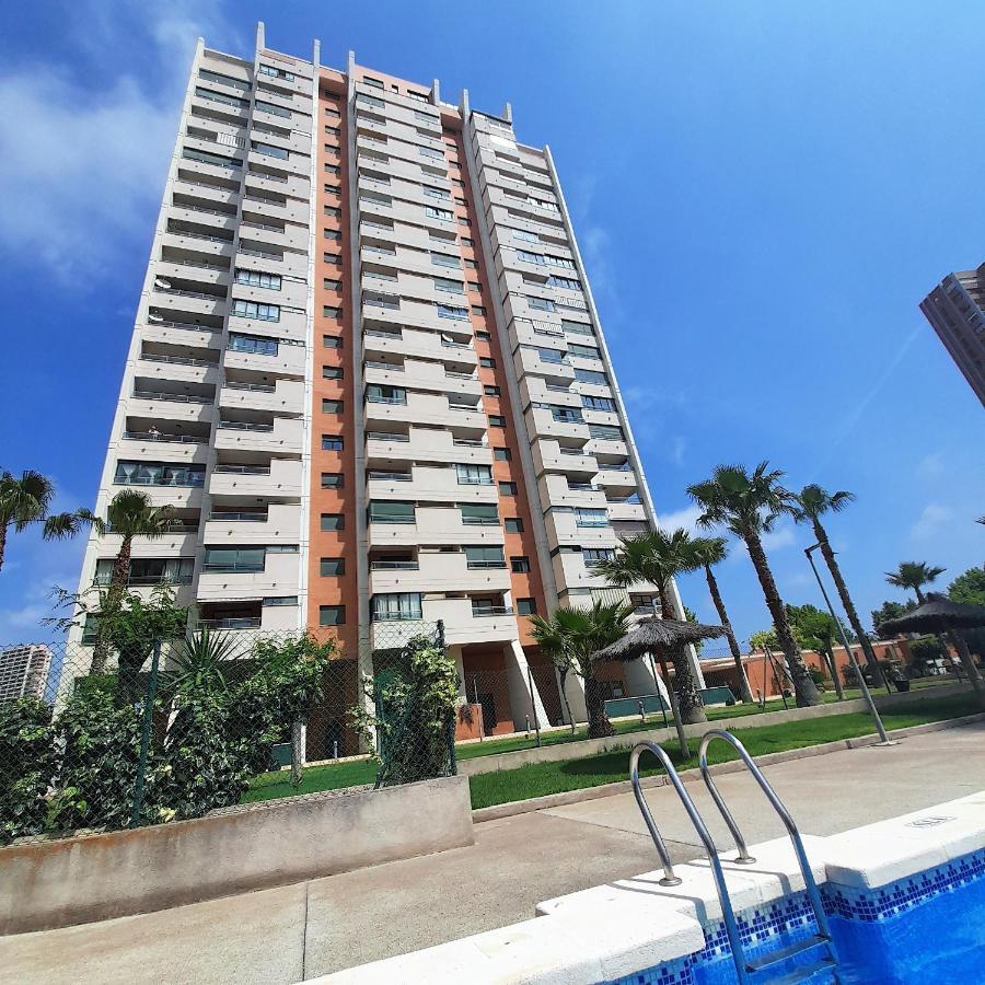 Parque Torre Sol Boutique Apartment 12 Floor , Free Parking, Wi-Fi, Pool, 貝尼多姆 外观 照片