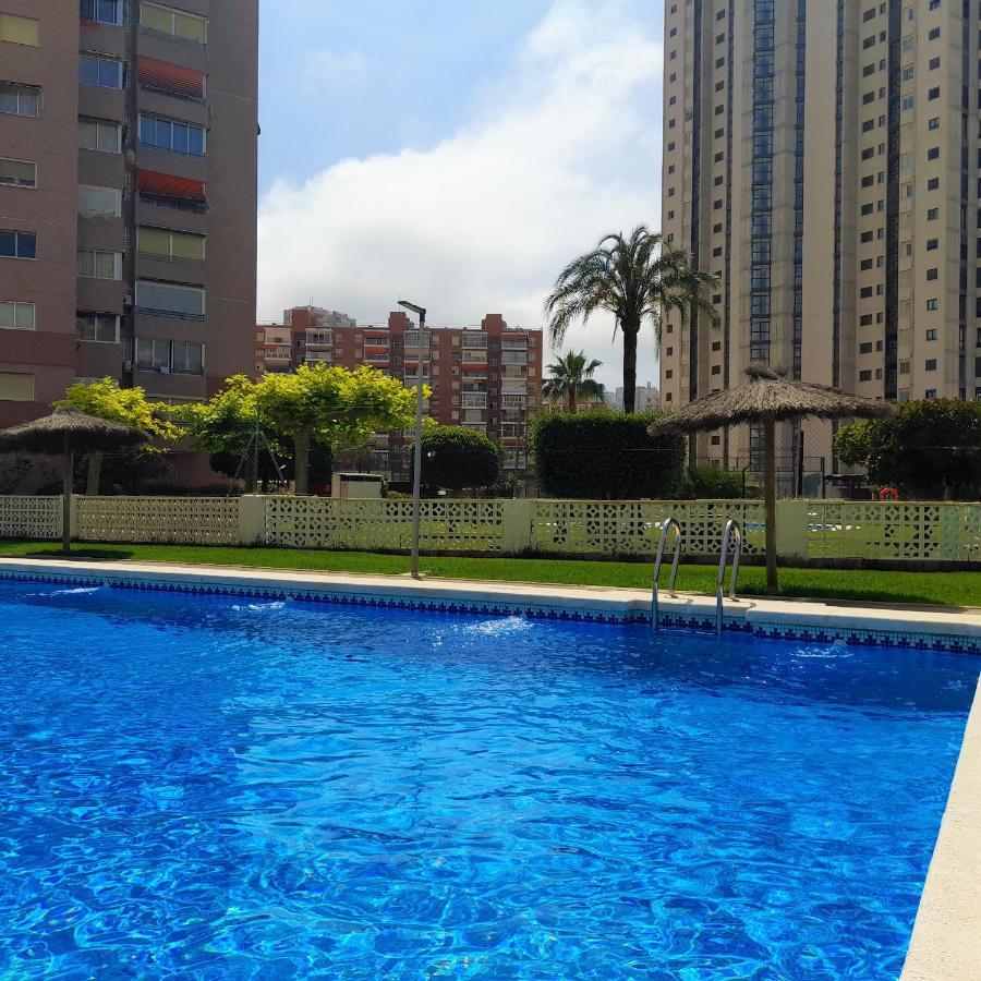 Parque Torre Sol Boutique Apartment 12 Floor , Free Parking, Wi-Fi, Pool, 貝尼多姆 外观 照片