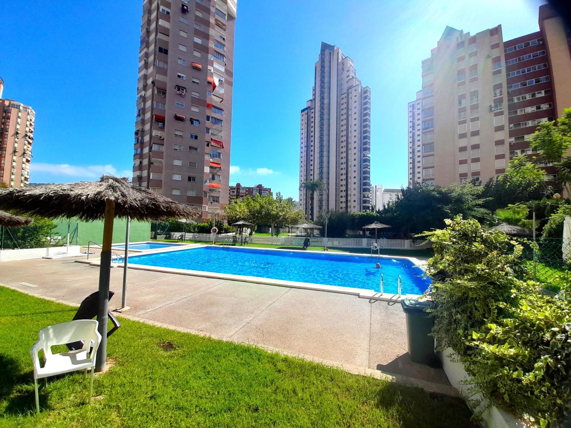 Parque Torre Sol Boutique Apartment 12 Floor , Free Parking, Wi-Fi, Pool, 貝尼多姆 外观 照片